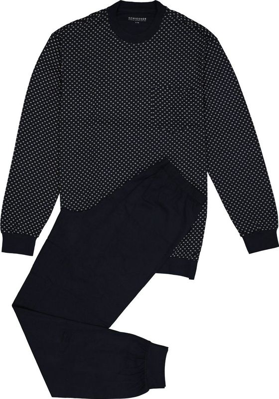 Pyjama Schiesser Men 159620 Dark Blue