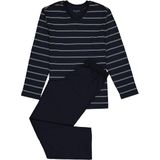 SCHIESSER - Heren Pyjama Set - Blauw/Wit Gestreept - Katoen