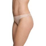 SCHIESSER - Invisible Lace - String - Sandkleur - 1-pack