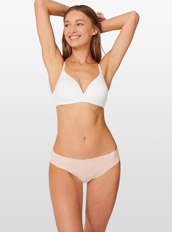 Schiesser - 161922 Invisible Light - Ondergoed - Sand - 70% Polyamide, 30% Elastomeer