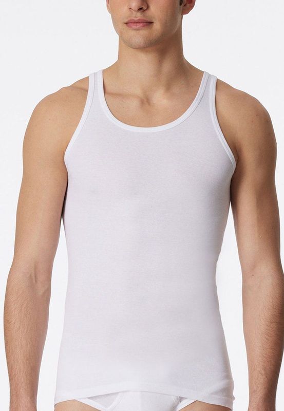 Schiesser - Original Classics - Ondershirts - Wit - 2-Pack - 100% Katoen