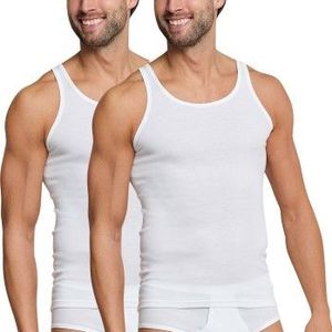 Schiesser - Original Classics - Ondershirt - Wit - 2-Pack - 100% Katoen