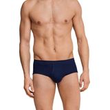 Schiesser - Original Feinripp - Sport-Slip - navy - 100% Katoen