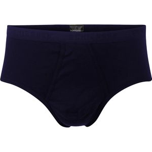 Schiesser - Original Feinripp - Sport-Slip - navy - 100% Katoen