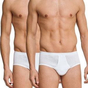 Schiesser Slip »""Original Classics""«, (2er Pack), mit Eingriff