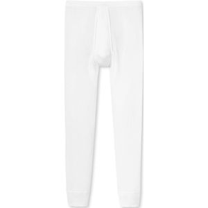 Schiesser - Feinripp Melange - Lange Onderbroek - Zwart - 100% Katoen