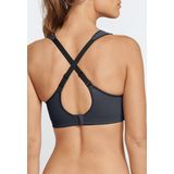Schiesser - Active - Sportbeha - Antraciet - Softcup, Medium Ondersteuning