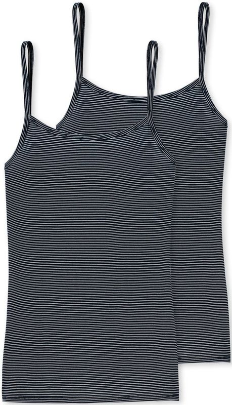 Schiesser - Modal Essentials - Spaghetti Tops - Nachtblauw - 2-Pack