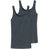 Schiesser - 162896 Modal Essentials - Tanktop - Nachtblauw - 2-Pack