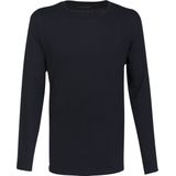 SCHIESSER - Mix+Relax - T-shirt - Donkerblauw - 100% Katoen