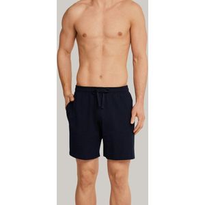 Schiesser Mix+Relax korte lounge broek (dun) - blauw