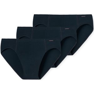 Schiesser - Essentials - Ondergoed - Donkerblauw - 95% Katoen, 5% Elastaan - 3-Pack