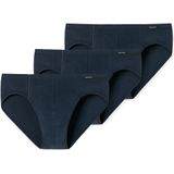 Schiesser - 205221 - Ondergoed - Donkerblauw - 3-Pack - 95% Katoen, 5% Elastaan
