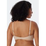 Schiesser - Invisible Soft - BH zonder Beugel - Huidskleur - Vulling