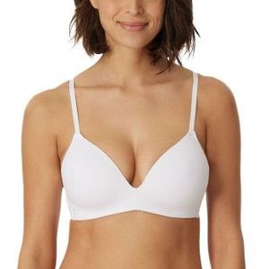 SCHIESSER - Invisible Soft - Dames BH - Wit - Voorgevormd Zonder Beugel