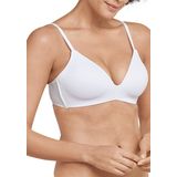 SCHIESSER - Invisible Soft - Dames BH - Wit - Voorgevormd Zonder Beugel