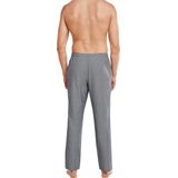 SCHIESSER Mix+Relax - Lounge Broek - Zwart met Wit Visgraat - Katoen