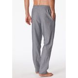 SCHIESSER Mix+Relax - Lounge Broek - Zwart met Wit Visgraat - Katoen