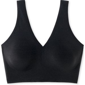 Schiesser - 170364 Invisible Soft - Bustier - Zwart - Microvezel