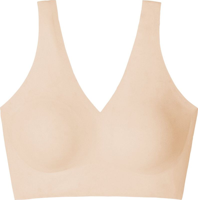 SCHIESSER Invisible Soft dames bralette met uitneembare cups Beige