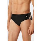 Schiesser - Nautical Active - Zwembroek - Zwart - Gerecycled Tricot