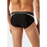 Schiesser - Nautical Active - Zwembroek - Zwart - Gerecycled Tricot