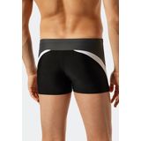 Schiesser - Nautical Active - Zwembroek - Zwart - Gerecycled Tricot