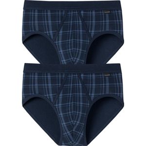 Schiesser - 172691 Classic Daywear - Slips - Donkerblauw - 100% Katoen - 2-Pack