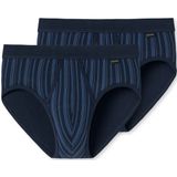 Schiesser - 172692 Classic Daywear - Onderbroek - Donkerblauw - 100% Katoen - 2-Pack