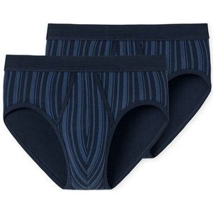 Schiesser - 172692 Classic Daywear - Onderbroek - Donkerblauw - 100% Katoen - 2-Pack