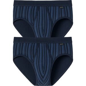 Schiesser - 172692 Classic Daywear - Onderbroek - Donkerblauw - 100% Katoen