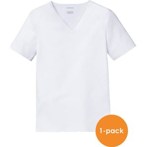 Schiesser business heren ondershirt - Naadloos laser cut Wit