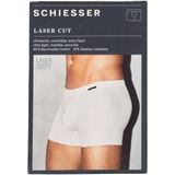SCHIESSER - Laser Cut - Boxershort - Blauw - Aansluitende Pasvorm, Stretch Katoen