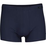 SCHIESSER - Laser Cut - Boxershort - Blauw - Aansluitende Pasvorm, Stretch Katoen