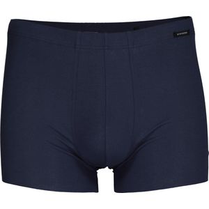SCHIESSER - Laser Cut - Boxershort - Blauw - Aansluitende Pasvorm, Stretch Katoen