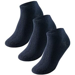 Uncover by Schiesser Herensneakers, 3 stuks, nachtblauw, 39/42 EU