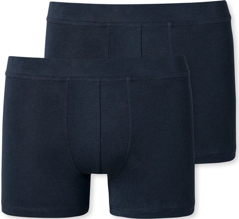 SCHIESSER - Boxershorts - Effen Look - Organic Cotton - 2-pack