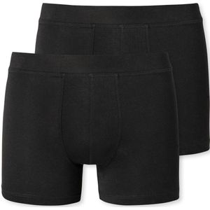 SCHIESSER - Onderbroek - Zwart - 2 Pack - Katoen - Effen