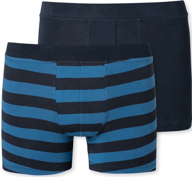 Schiesser - Boxershorts - 2 PACK - 95/5 Organic Bio Katoen - Voor Jongens - Maat 140 tot 176