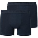 Schiesser - 95/5 - Onderbroek - Nachtblauw - 2 Pack van Organic Cotton