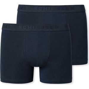 Schiesser - 95/5 - Onderbroek - Nachtblauw - 2 Pack van Organic Cotton