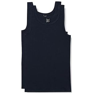 Schiesser Jungen 2 PACK Unterwäsche Unterhemd - 95/5 Organic Bio Baumwolle - Größe 140 bis 176