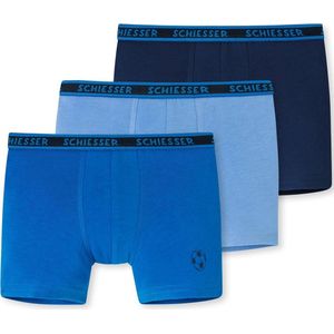 Schiesser - Original Classics - Jongens Onderbroek - Donkerblauw - 3 Pack