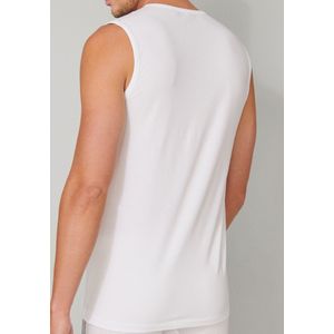 Schiesser - 173980 - Tanktop - Wit - 95% Katoen, 5% Elastomeer - Dubbelpack