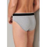 Schiesser - 173983 - Boxershorts - Grey Melange - 95% Katoen / 5% Elastaan - 3-pack