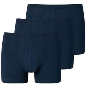 Schiesser - 173988 95/5 Essentials - Boxershorts - Donkerblauw - 95% Katoen, 5% Elastomeer - Driepack