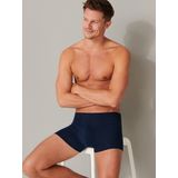Schiesser - 173988 95/5 Essentials - Boxershorts - Donkerblauw - Biologisch Katoen