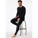 Schiesser - Heren Shirt - Lange Mouw - Wit - Biologisch Katoen