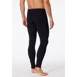 Schiesser - 95/5 - Lange Onderbroek - Zwart - 95% Katoen, 5% Elastaan