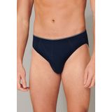 SCHIESSER - 95/5 Originals - Slip - Donkerblauw - 95% Biologisch Katoen, 5% Elastaan